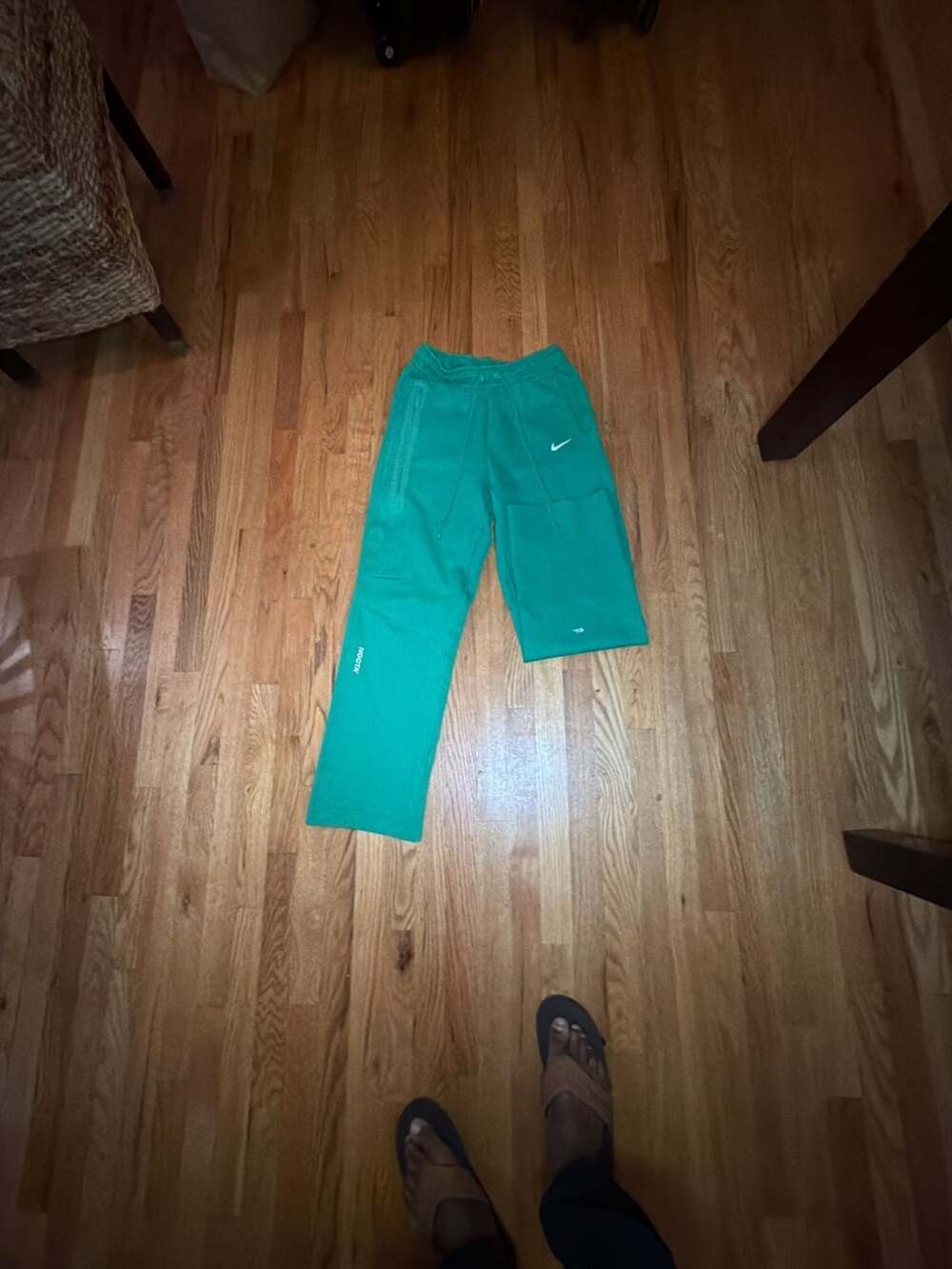 Nike x NOCTA Tech Fleece Open Hem Pants Stadium Green